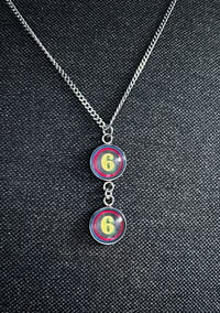 Image 1 of 66 Drumhead Inspired Necklace