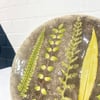 Sue Dunne Ceramics- Plate Foliage