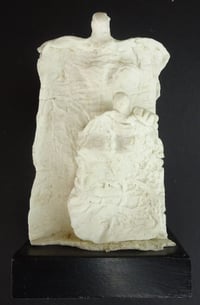 Image 1 of PETER HAYES - 'MOTHER & CHILD II' - UNIQUE CERAMIC SCULPTURE