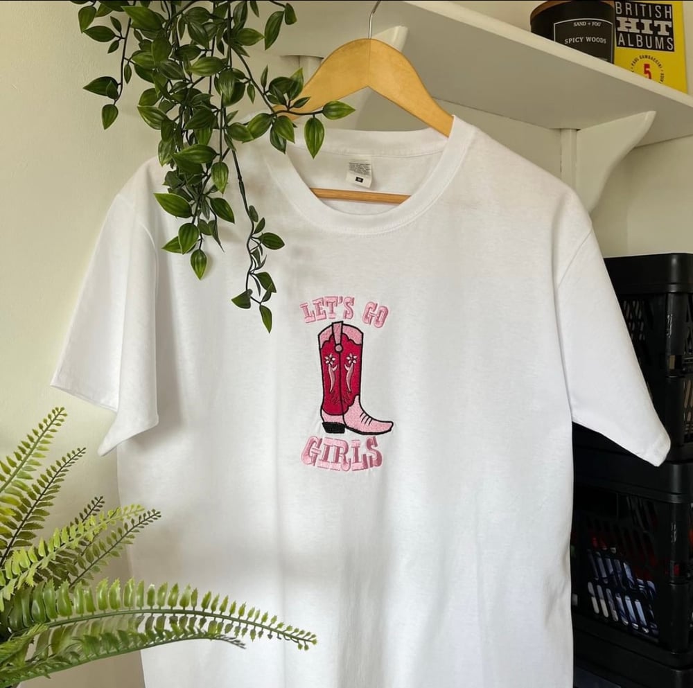 Image of Letโs go girls cowboy T-shirt