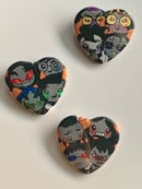 Image 1 of Homestuck blood caste Chibi heart button