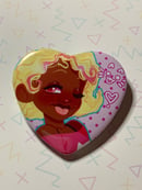 Image 2 of Homestuck Roxy Lalonde trickster heart buttons