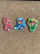 Image 1 of Magical girl shugo chara Shrinky dink pin