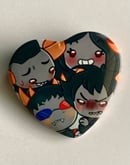 Image 2 of Homestuck blood caste Chibi heart button