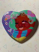 Image 3 of Homestuck Roxy Lalonde trickster heart buttons