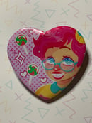 Image 3 of Homestuck Jane Crocker trickster heart buttons