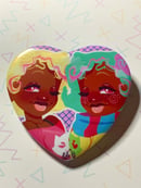 Image 4 of Homestuck Roxy Lalonde trickster heart buttons
