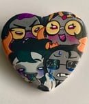 Image 4 of Homestuck blood caste Chibi heart button