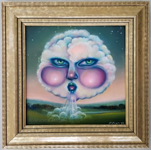 Image of "Blue Cloud"- Original painting,Apply HARVEST2024 for free shipping