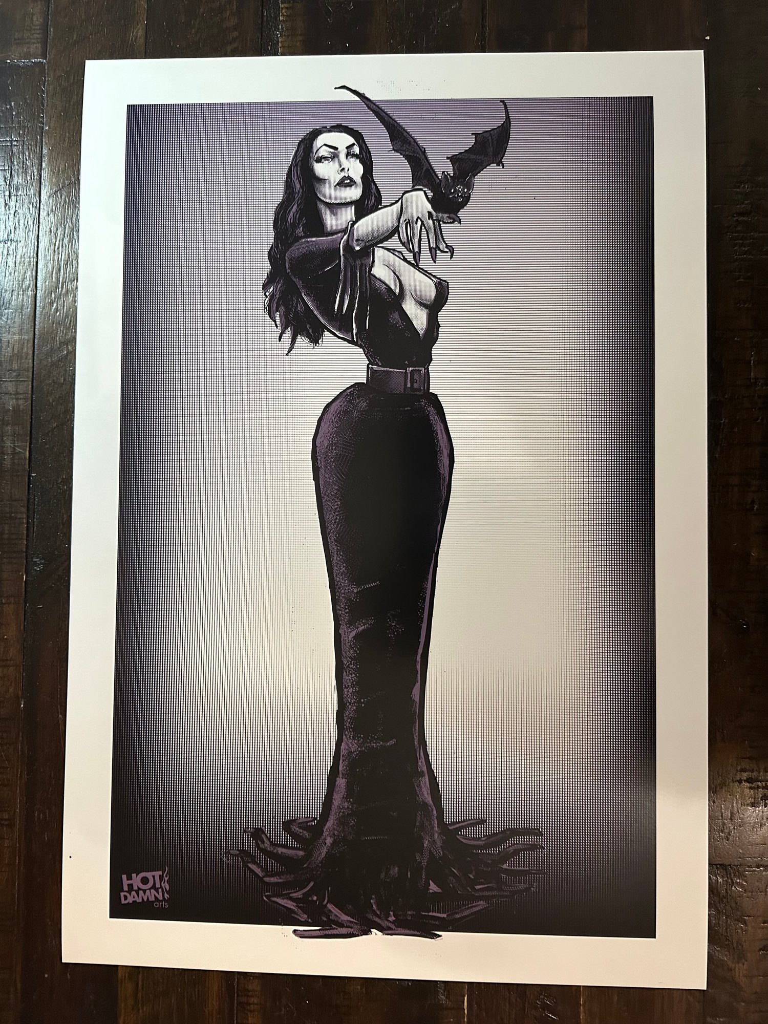 VAMPIRA-RELLA ART PRINT