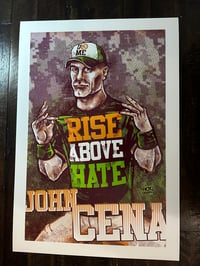 RISE ABOVE HATE ART PRINT