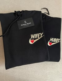 Image 1 of Hubby&Wifey Hoodies