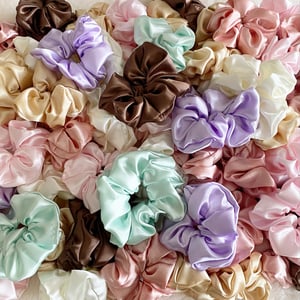 Image of Satin Scrunchies