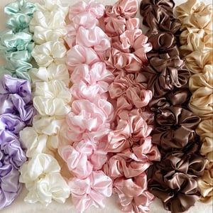 Image of Satin Scrunchies