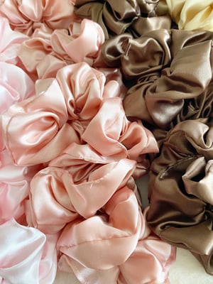 Image of Satin Scrunchies