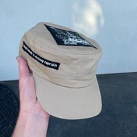 Image 1 of boyfriend patch cadet hat 1/1