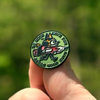 Image 3 of Be Nice Have Fun Enamel Pin