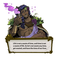 Image 1 of Dionysus Hades game stickers