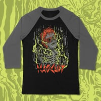 Acid Ghoul 3/4 Sleeve Raglan Tee