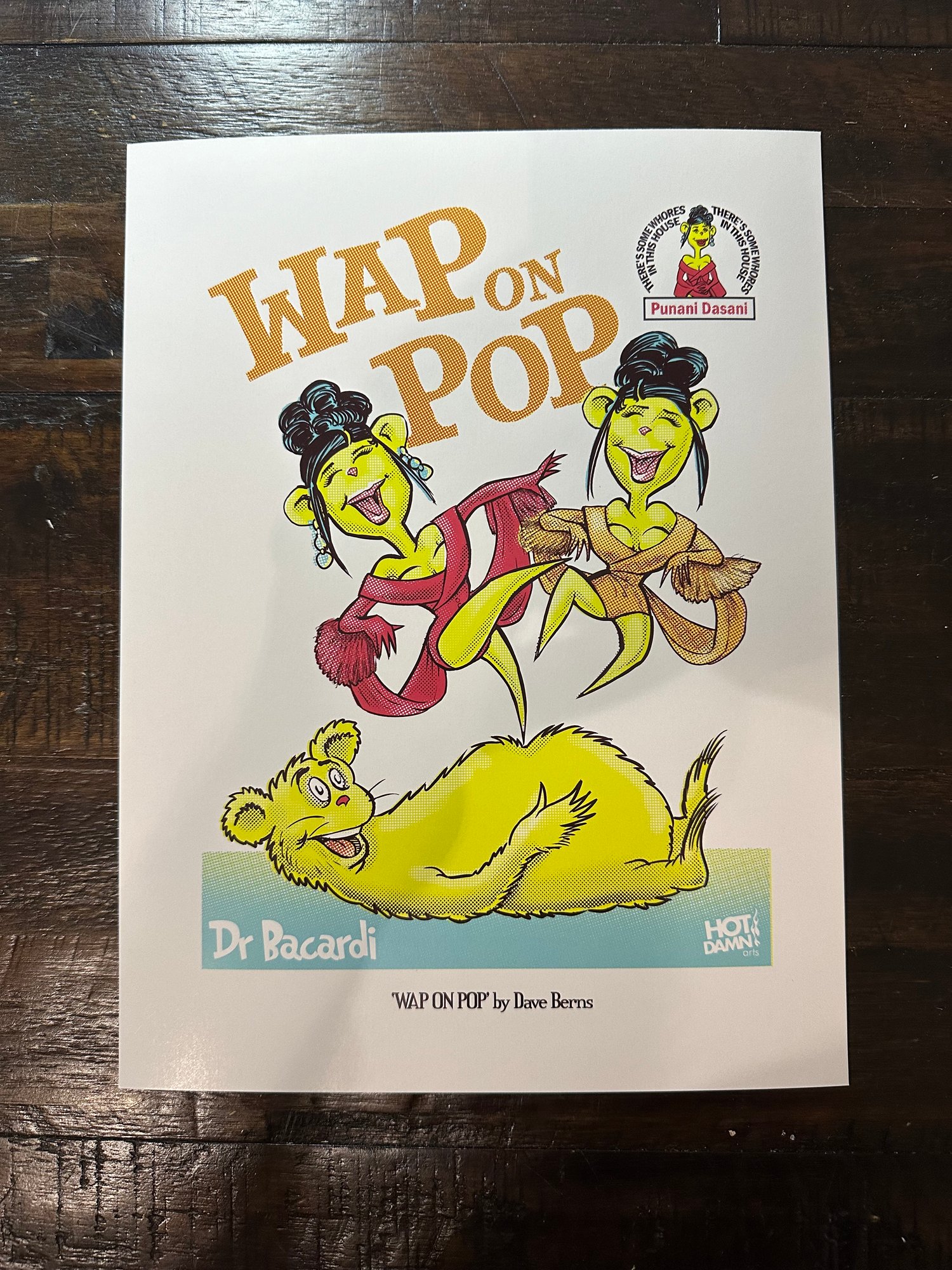 WAP ON POP ART PRINT