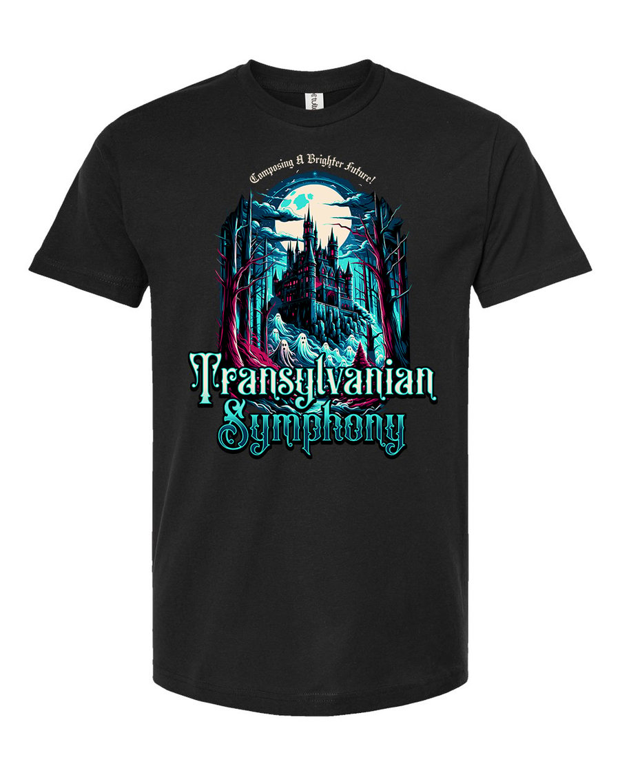 Image of TRANSYLVANIAN SYMPHONY FOUNDATION CASTLE T-SHIRT