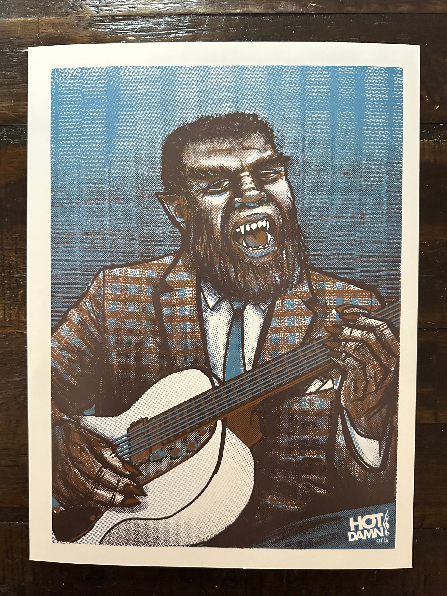 IF YOU HEAR ME HOWLIN ART PRINT