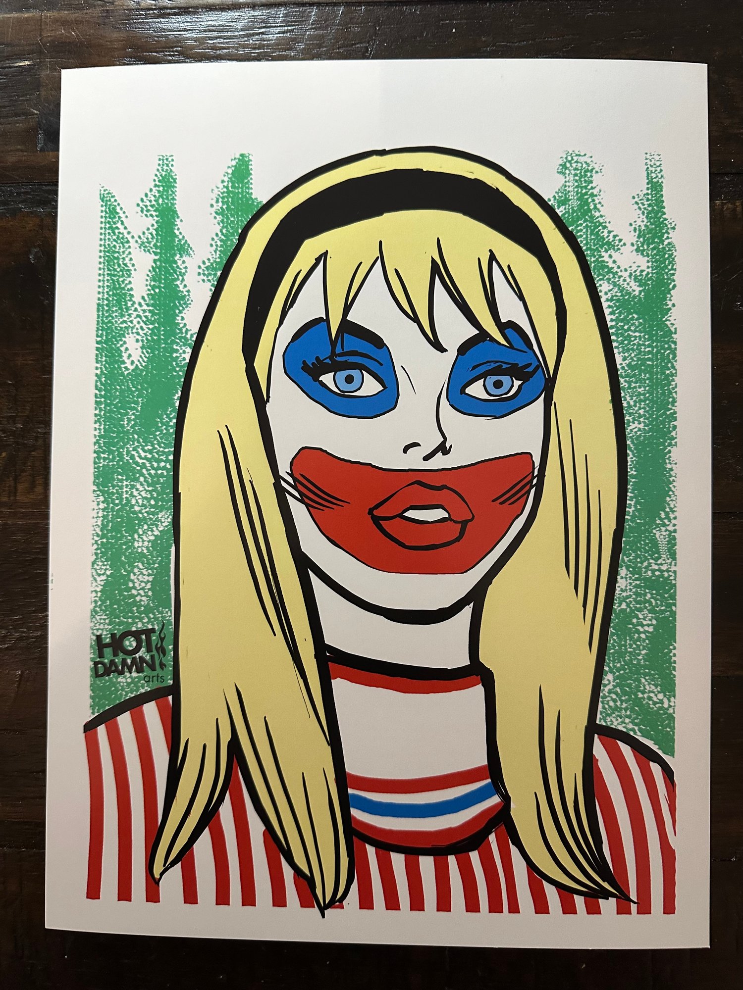 GWEN WAYNE GACY ART PRINT