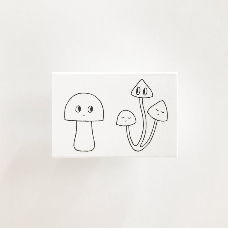 Image of Mushroom I, mini stamps