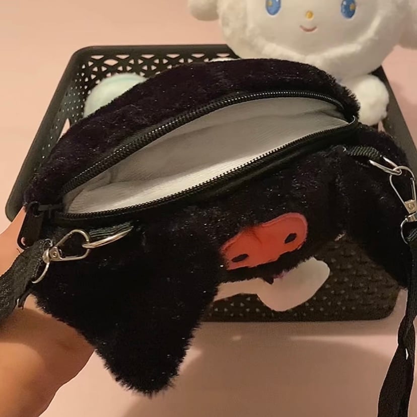 Image of Kuromi Plushie Bag