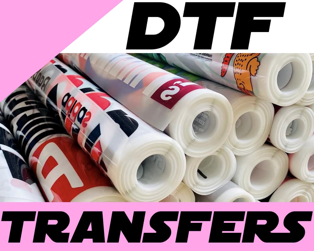 Image of DTF GANGSHEET TRANSFERS