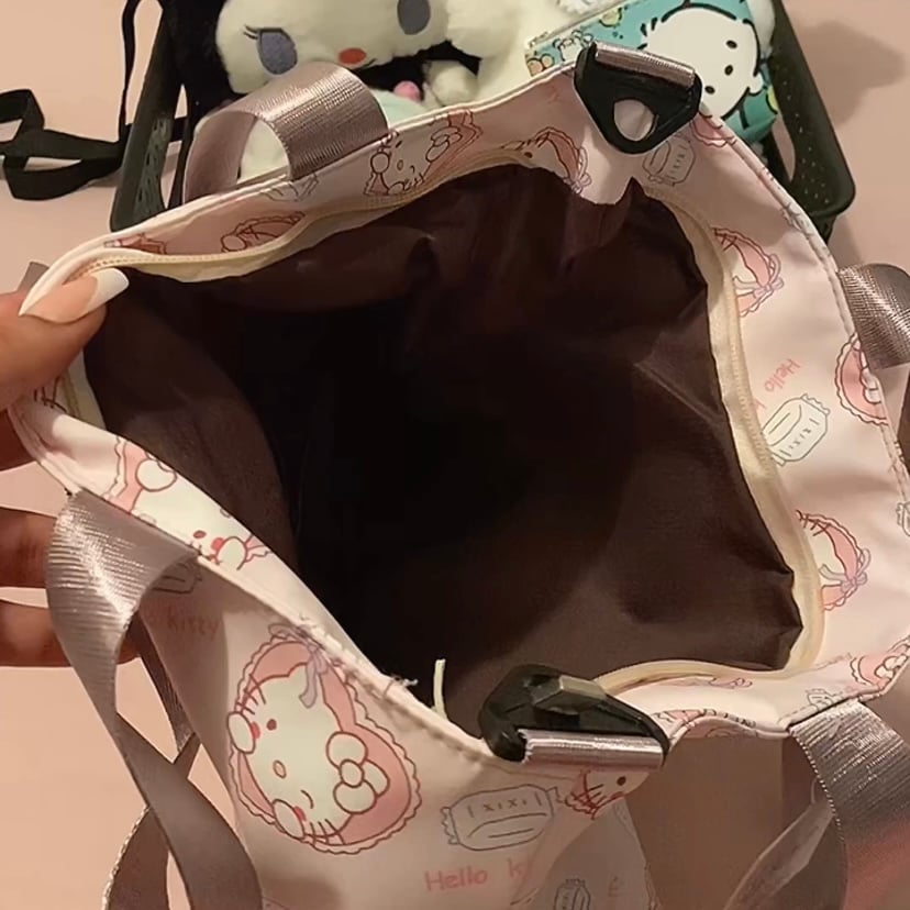 Image of Hello Kitty Bag With Cute Bear 