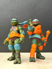 Image 1 of 001/001 T-Man and Mike-At-Arms Resin Art Toy Set