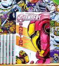 AVENGERS SKETCH COVER VARIANT ORIGINAL ART SIGNED