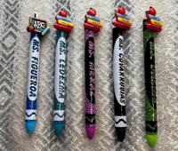 Image 1 of Glitter Teacher Pens