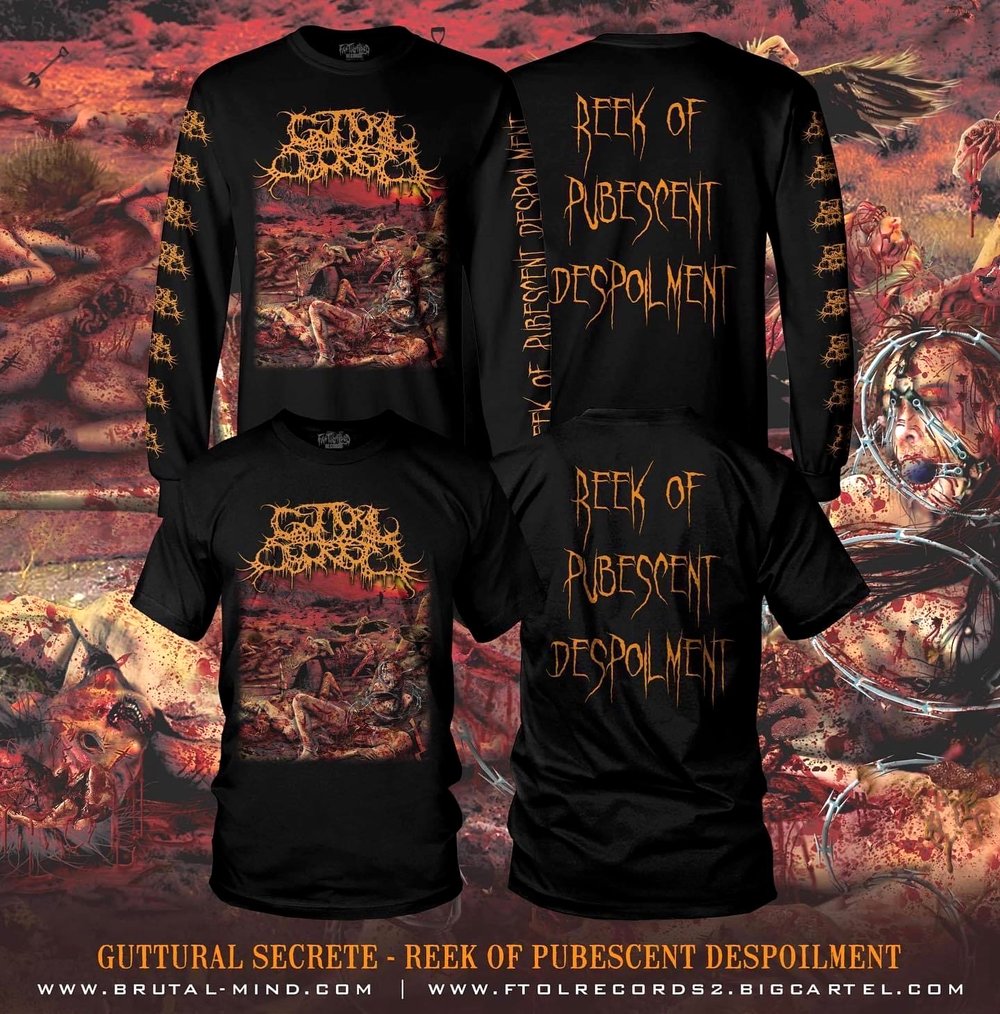 Guttural Secrete - Reek Of Pubescent Despoilment