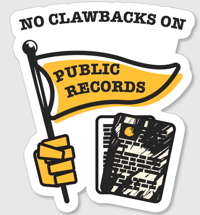 No Clawbacks On Public Records