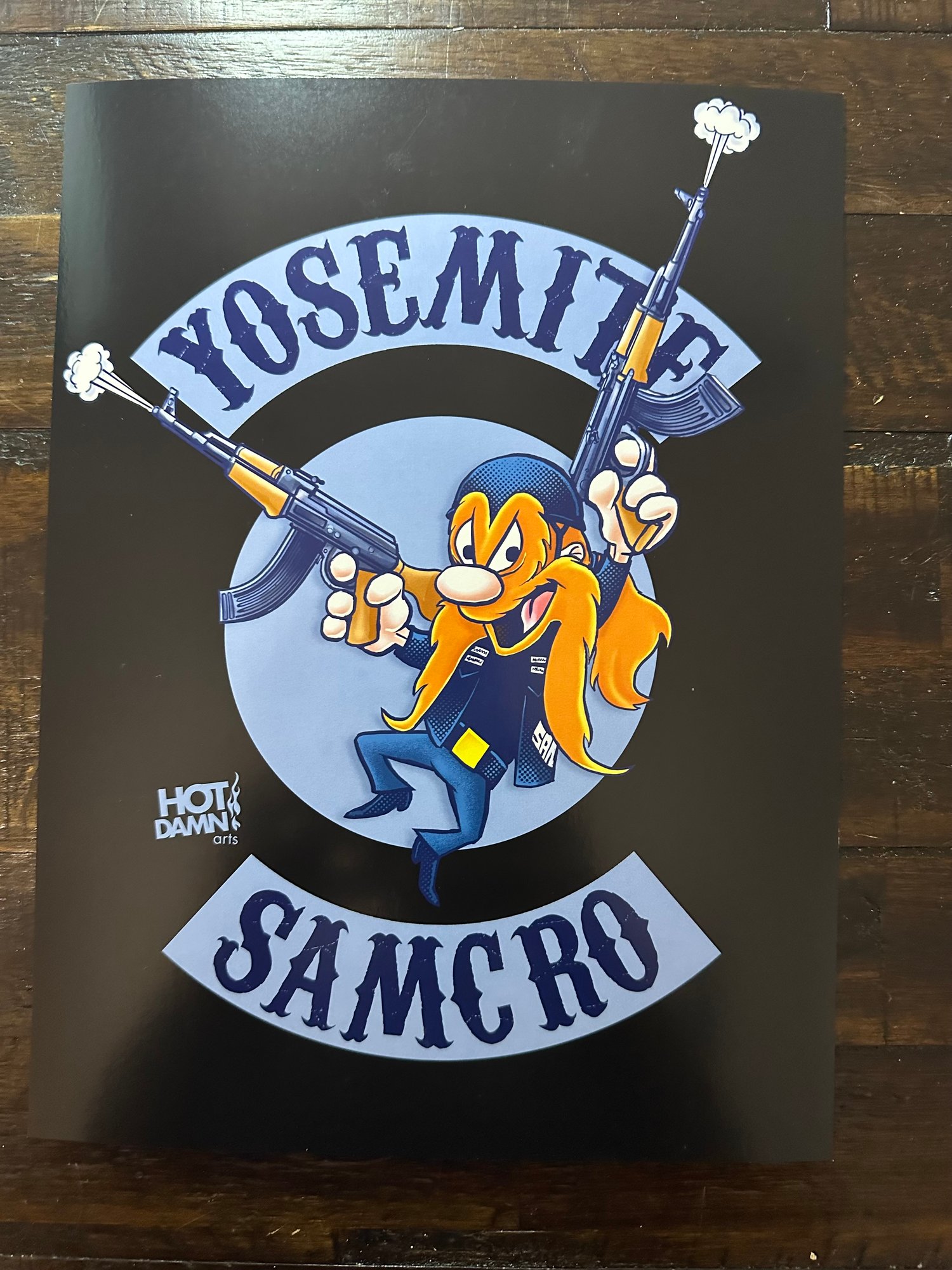 YOSEMITE SAMCRO ART PRINT