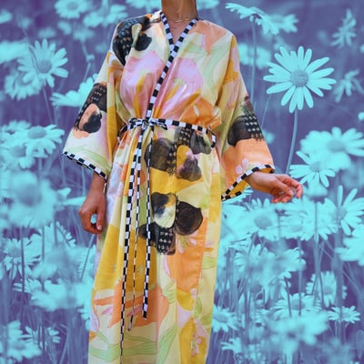 Image of Flower Fields / Katie Lebel x Kelly Cano Robes