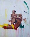 Camel clutch original painting 