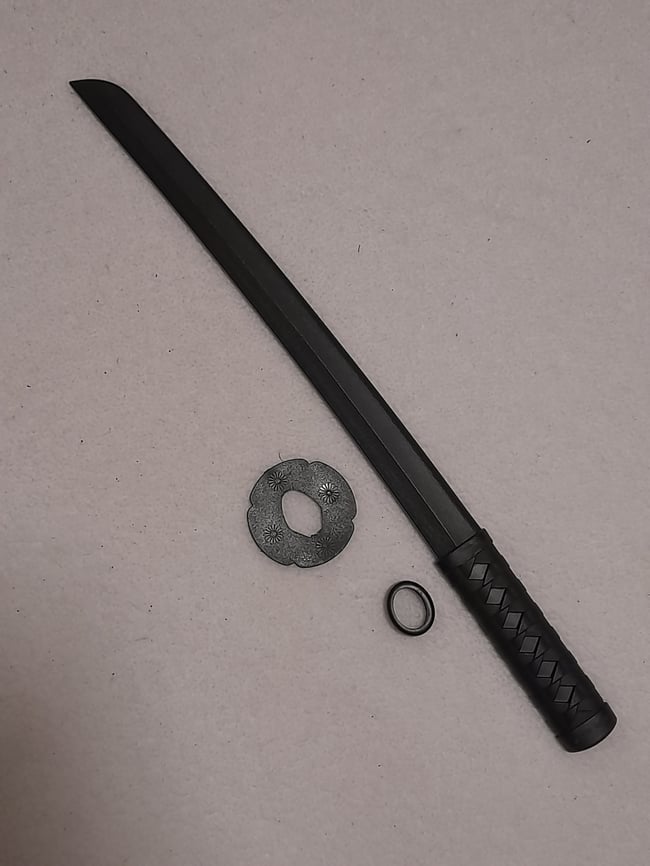 Polypropylene Training Wakizashi Sword Bokken for Martial Arts Kendo Sparring Practice
