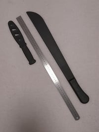 Image 2 of Espada Y Daga Set Knife-Machete for Filipino Martial Arts Arnis Escrima Kali Sparring Practice