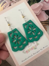 Image 5 of Papel Picado Earrings (multiple colors available)