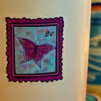 Image 3 of (Clear Sticker) Ms. Brittle butterfly🦋