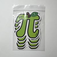 Image 4 of Granny Smith Apple Pi Sticker