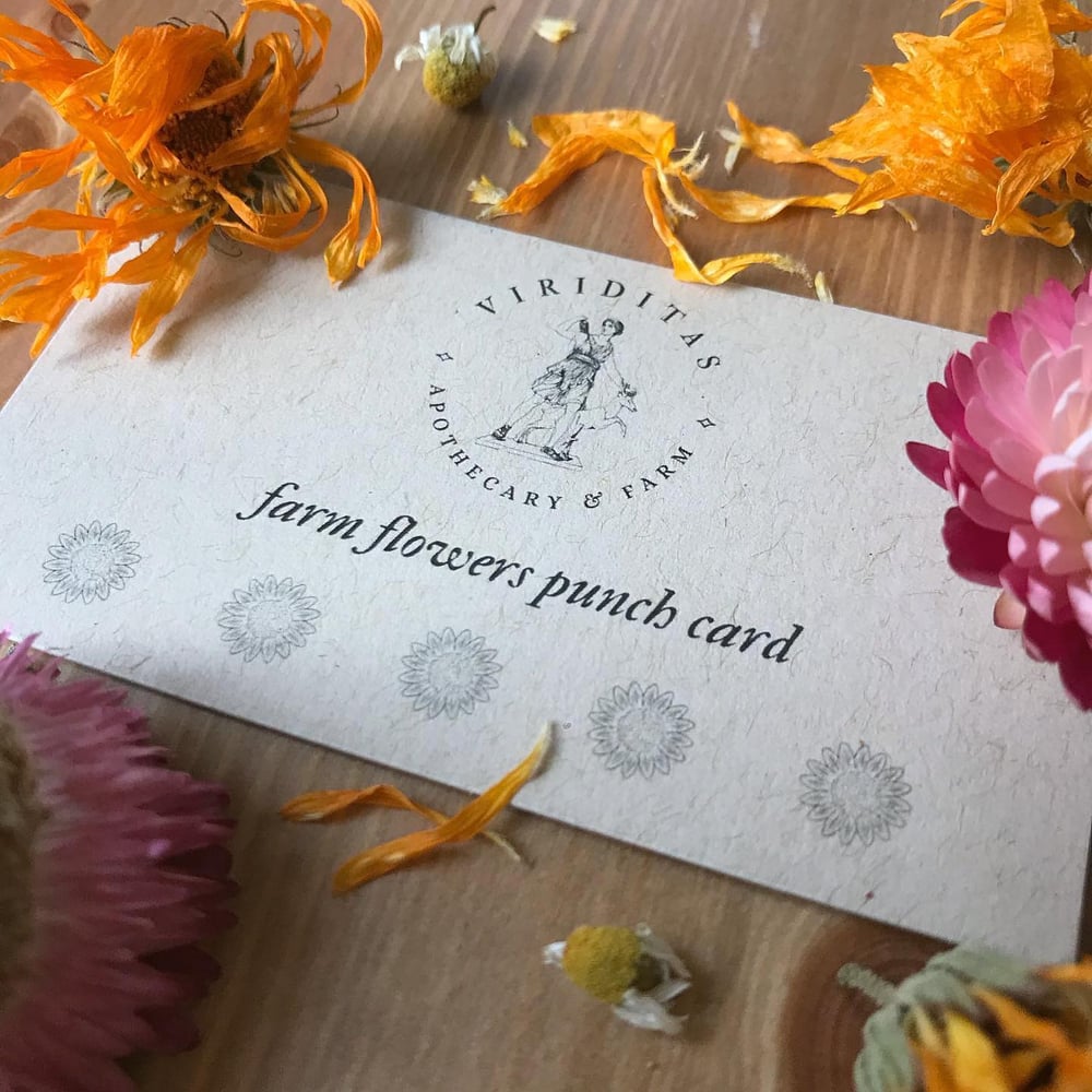 Image of Flower Club Punch Card