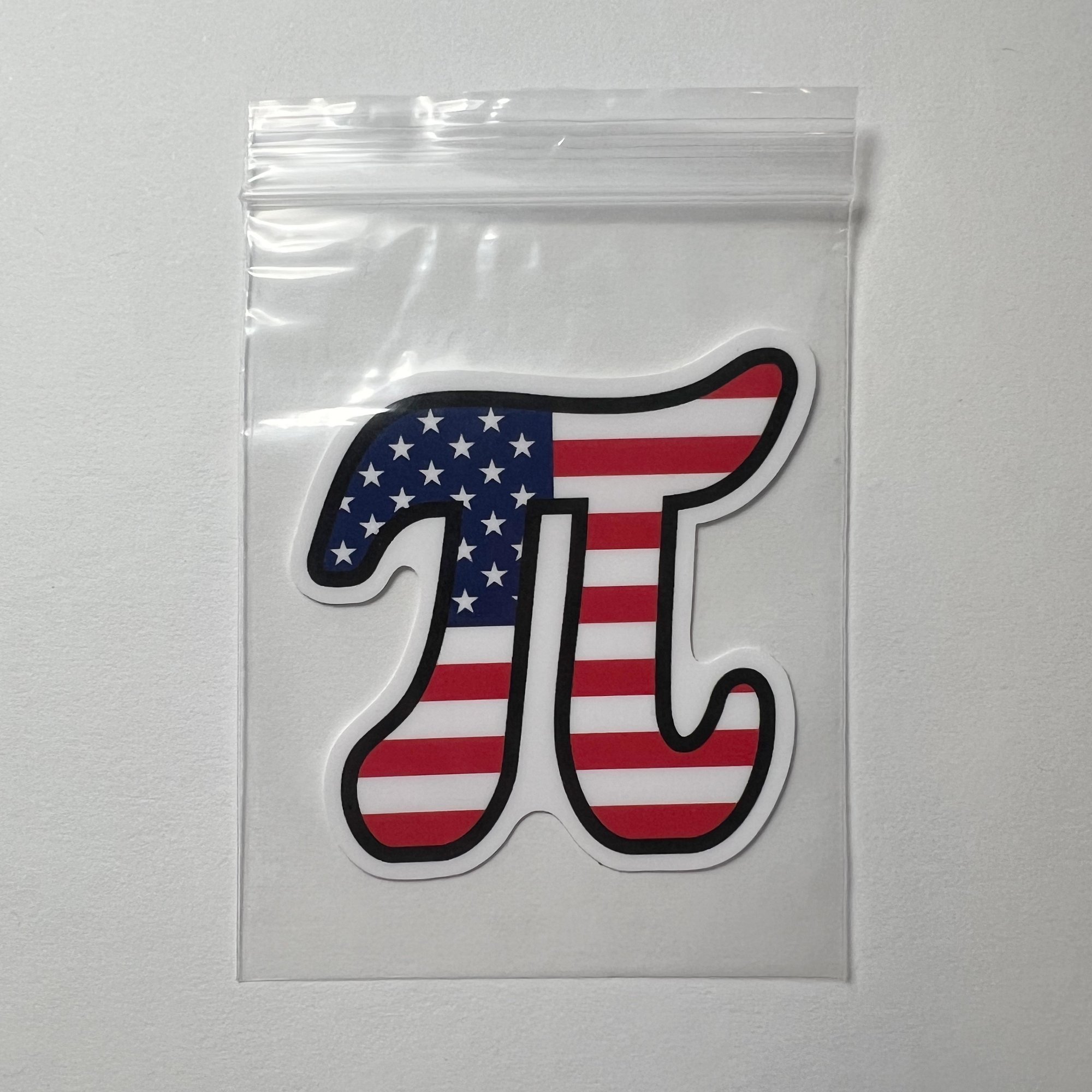 American Pi Sticker | Simpson_Math
