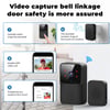 WiFi Doorbell Home Tuya WiFi Wireless Doorbell DC AC Battery Powered Camera Bell with Alexa G