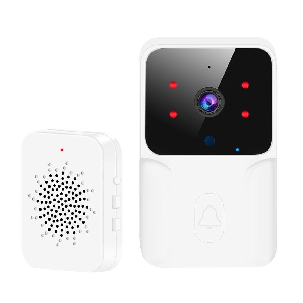 WiFi Doorbell Home Tuya WiFi Wireless Doorbell DC AC Battery Powered Camera Bell with Alexa G