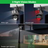 6K 9MP HD IP Camera Outdoor 8x Zoom Dual Screen External WiFi Camera 4K 8MP Security PTZ Cam