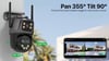 6K 9MP HD IP Camera Outdoor 8x Zoom Dual Screen External WiFi Camera 4K 8MP Security PTZ Cam